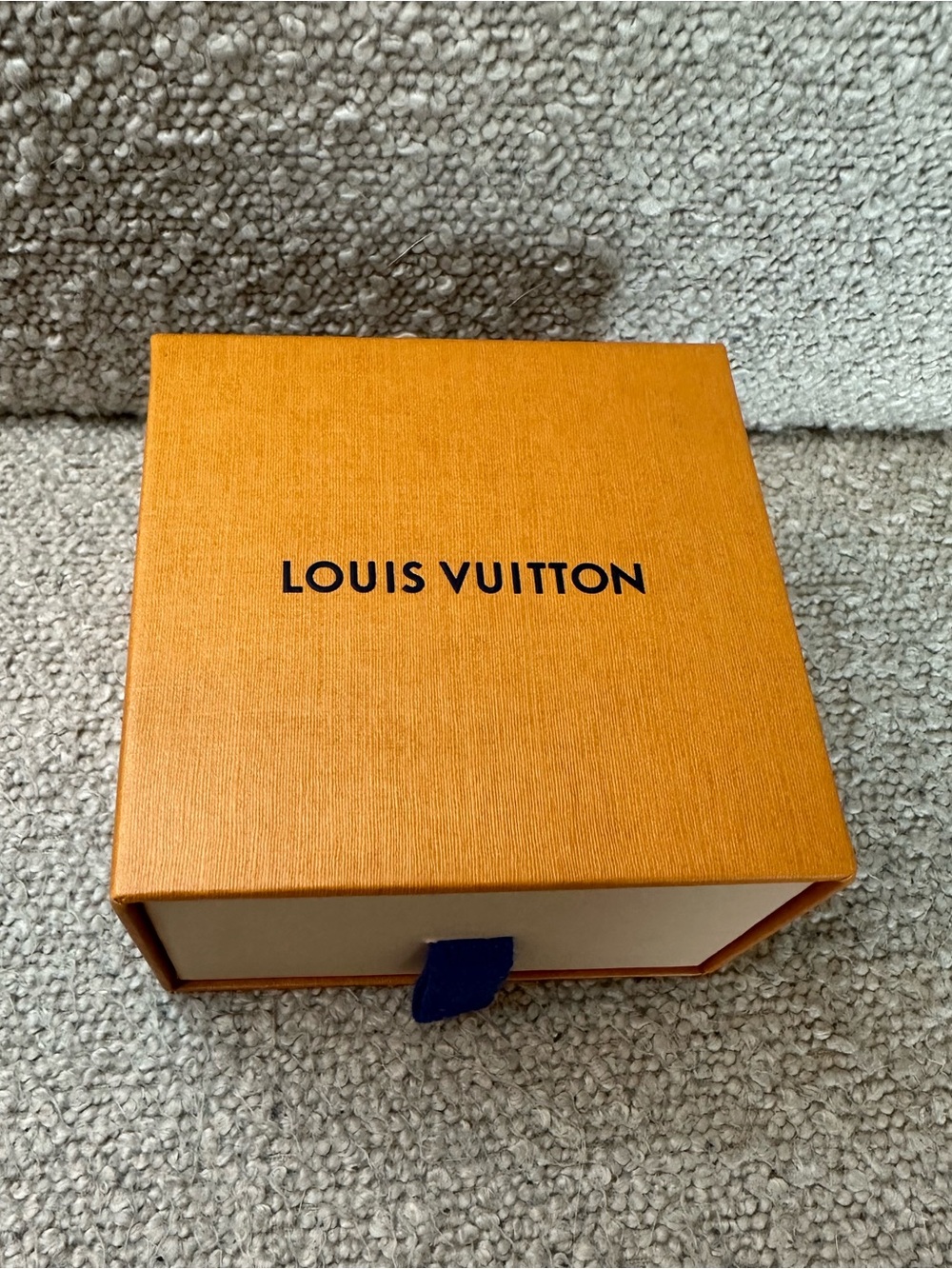 Louis Vuitton Orange Drawer Jewelry Box Packaging Set 💙